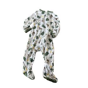 Lullaby monkey palm tree and bananas soft cozy sleeper